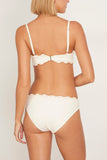 Ulla Johnson Isla Bikini Bottom in Cowrie