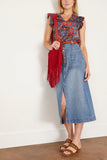 Ulla Johnson Tops Ivette Top in Clematis Ivette Top in Clematis