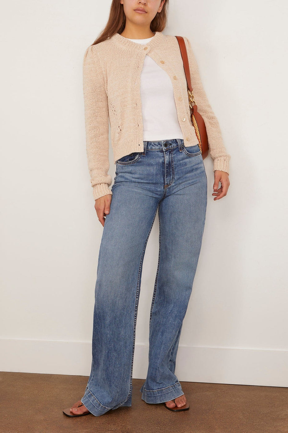 Ulla Johnson Joelle Cardigan in Cowrie