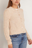 Ulla Johnson Joelle Cardigan in Cowrie