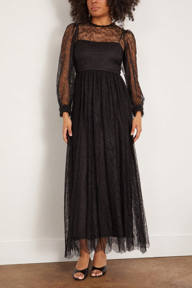 Ulla Johnson Dresses Josephine Gown in Noir Josephine Gown in Noir