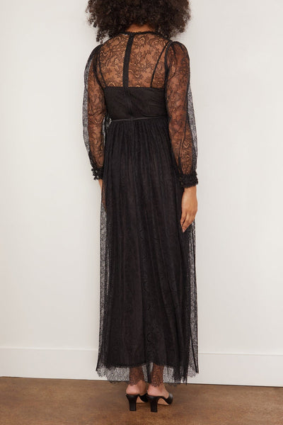 Ulla Johnson Dresses Josephine Gown in Noir Josephine Gown in Noir