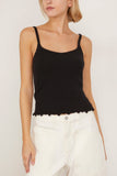 Ulla Johnson Tops Klea Top in Noir Ulla Johnson Klea Top in Noir