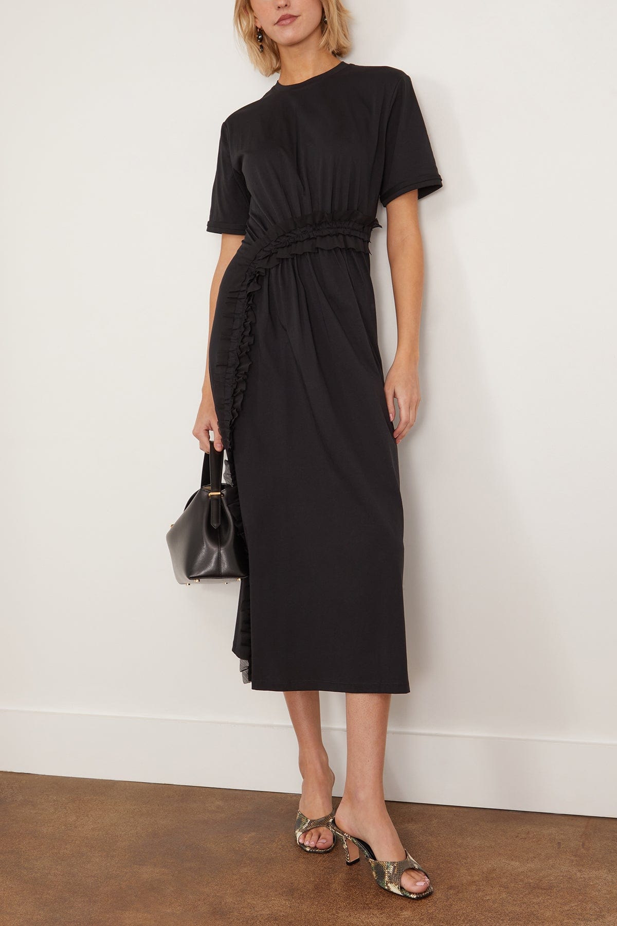 Ulla Johnson Casual Dresses Lilia Dress in Noir Ulla Johnson Lilia Dress in Noir
