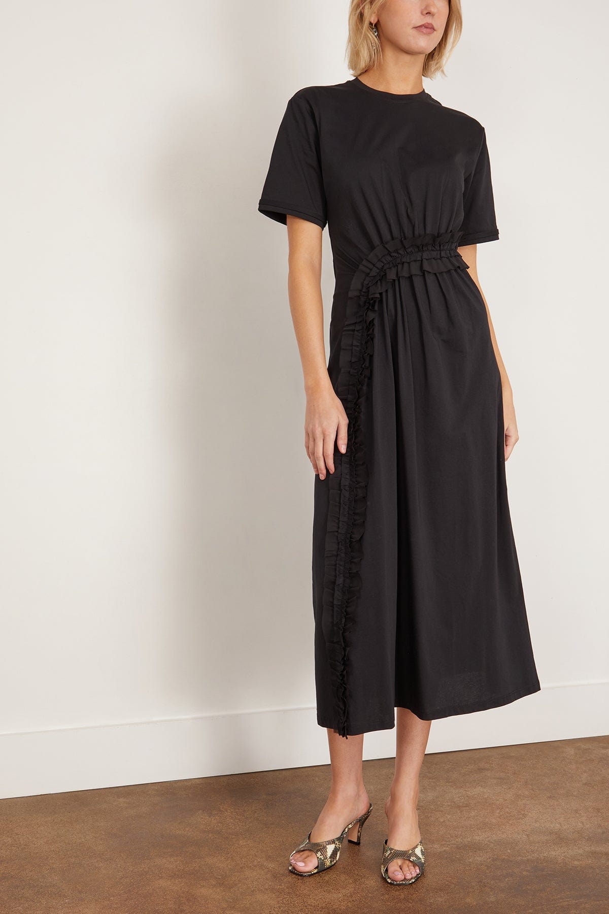 Ulla Johnson Casual Dresses Lilia Dress in Noir Ulla Johnson Lilia Dress in Noir