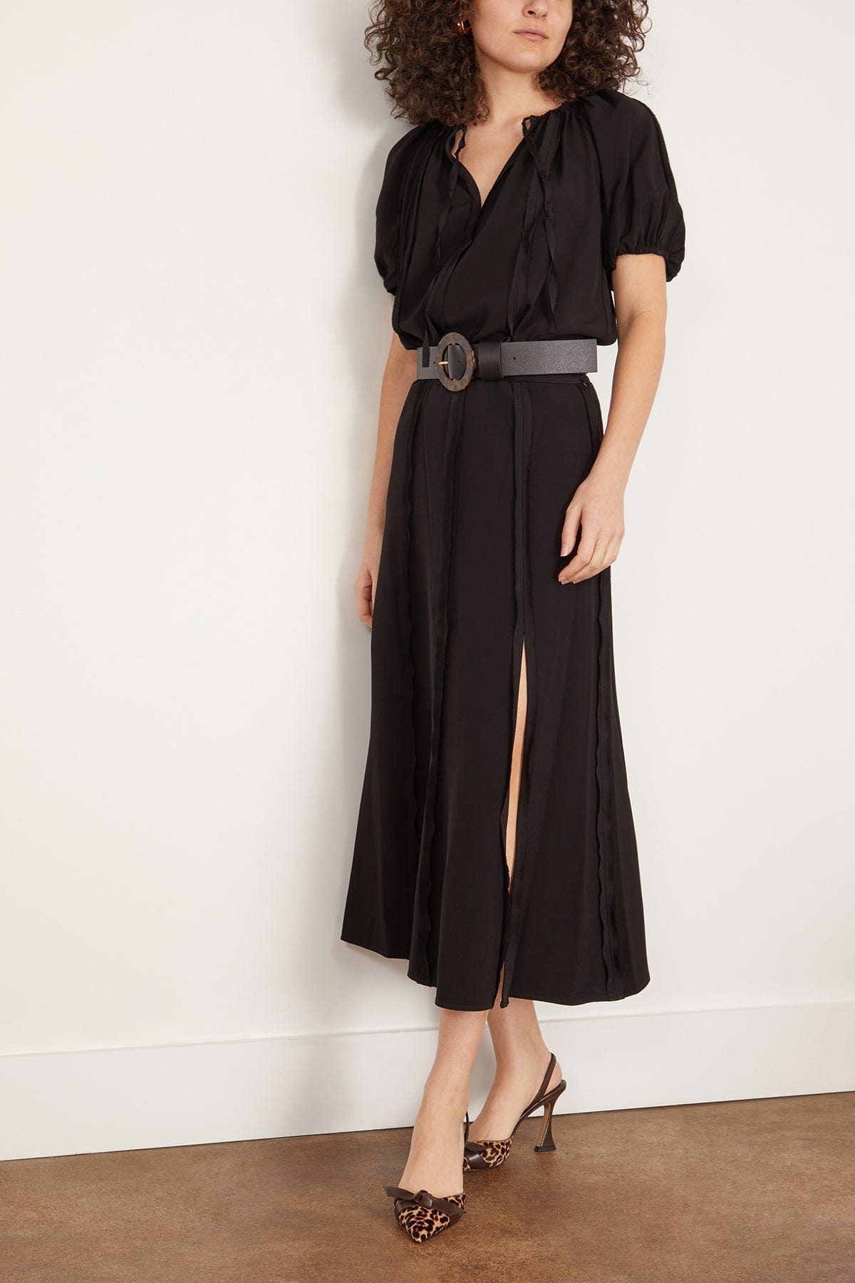 Ulla Johnson Marcelena Top in Noir