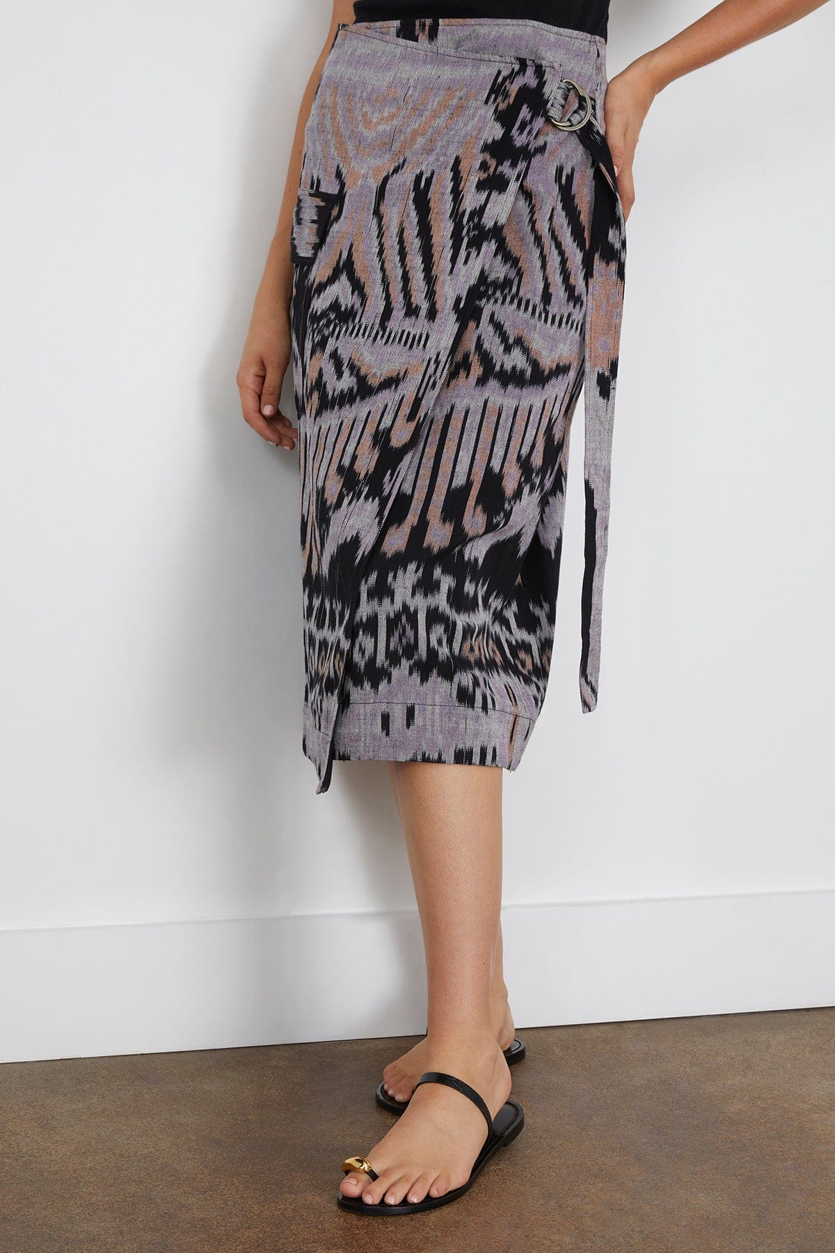 Ulla Johnson Mila Pencil Skirt in Tigereye