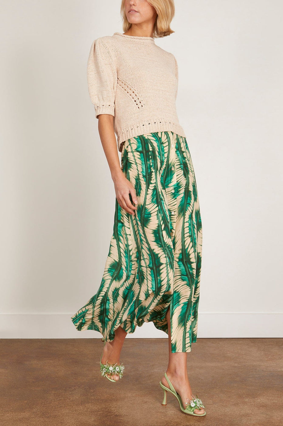 Ulla Johnson Skirts Rowan Skirt in Acacia Rowan Skirt in Acacia