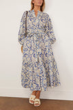 Ulla Johnson Seraphina Long Sleeve Dress in Ciel