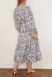 Ulla Johnson Seraphina Long Sleeve Dress in Ciel