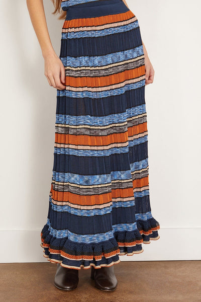 Ulla Johnson Skirts Seraphine Skirt in Adriatic Seraphine Skirt in Adriatic