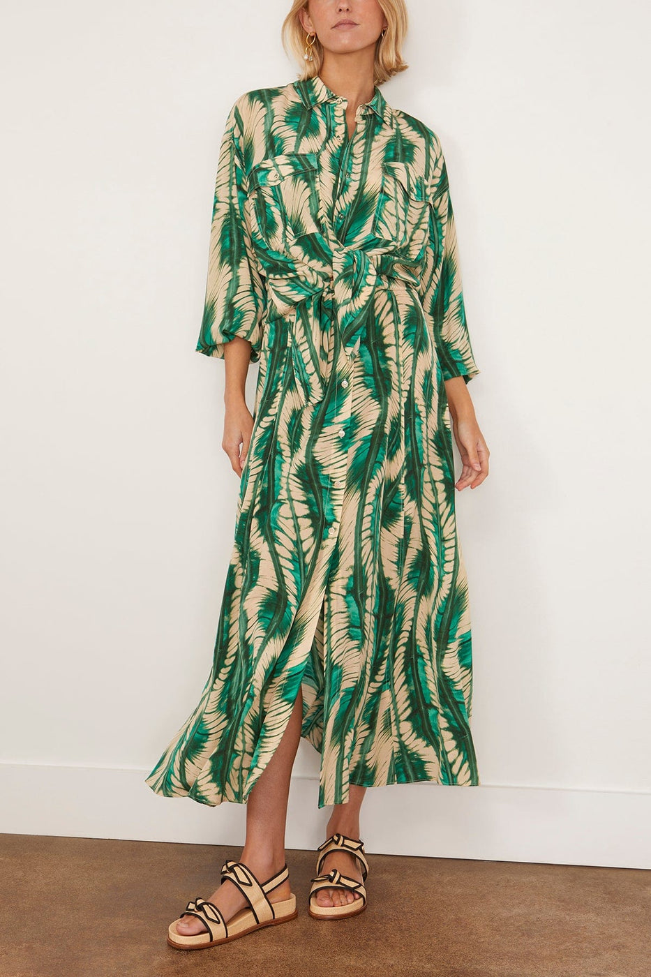 Ulla Johnson Tops Soren Shirt in Acacia Ulla Johnson Soren Shirt in Acacia