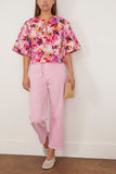 Ulla Johnson Tops Suri Blouse in Azalea Ulla Johnson Suri Blouse in Azalea