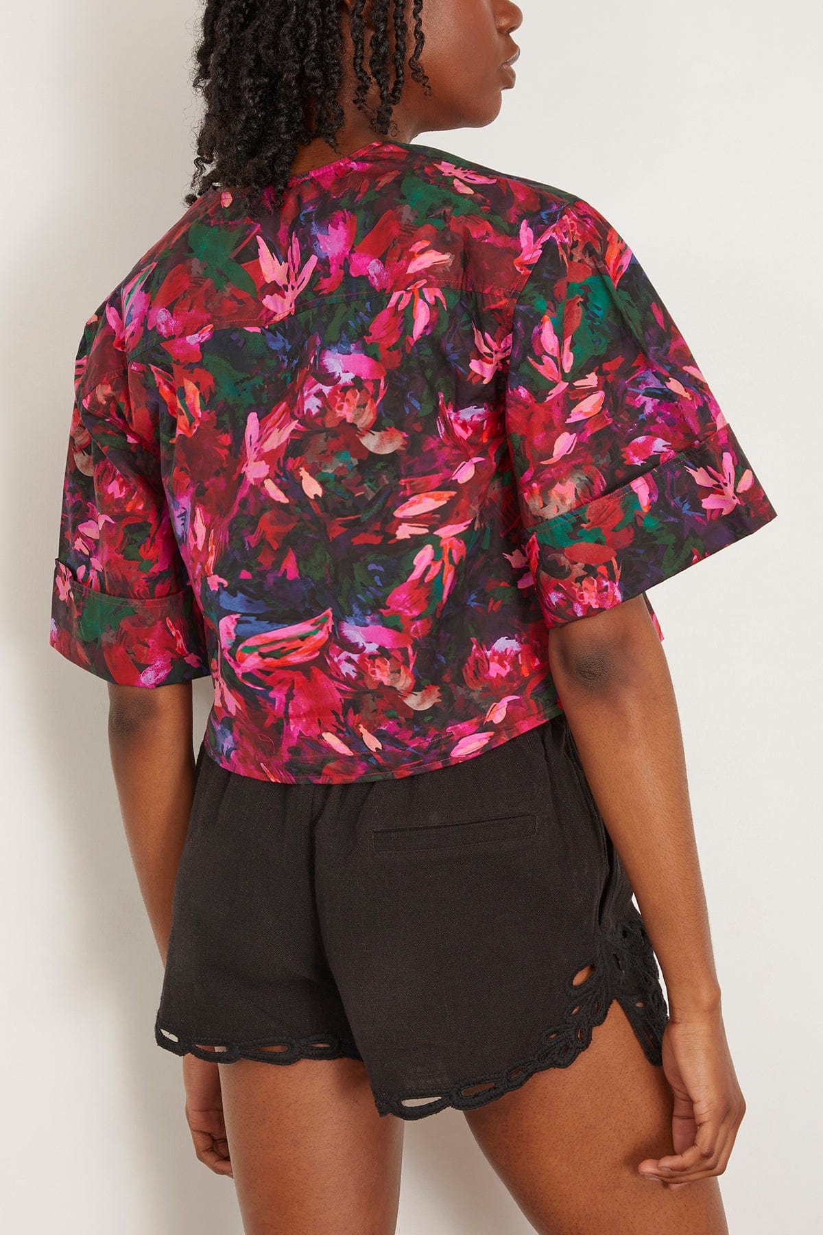 Ulla Johnson Tops Suri Blouse in Hibiscus Ulla Johnson Suri Blouse in Hibiscus
