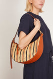 Ulla Johnson Shoulder Bags Twyla Small Hobo in Desert Stripe Ulla Johnson Twyla Small Hobo in Desert Stripe