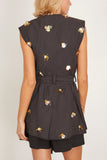 Ulla Johnson Jackets Twyla Vest in Noir Ulla Johnson Twyla Vest in Noir