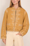 Etoile Isabel Marant Emalia Jacket in Honey