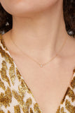 Vintage La Rose Necklaces Bezel Oval Diamond Necklace in 14k Yellow Gold Vintage La Rose Bezel Oval Diamond Necklace in 14k Yellow Gold