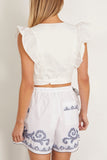 Vanessa Bruno Tops Aya Blouse in Ecru Vanessa Bruno Aya Blouse in Ecru