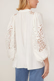 Vanessa Bruno Tops Bell Blouse in Blanc Vanessa Bruno Bell Blouse in Blanc