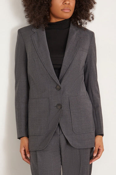 Vanessa Bruno Jackets Bradley Jacket in Anthracite Chine Vanessa Bruno Bradley Jacket in Anthracite Chine