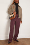 Vanessa Bruno Cliff Pant in Bordeaux