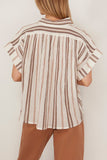 Vanessa Bruno Tops Cory Blouse in Brun Vanessa Bruno Cory Blouse in Brun