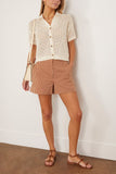 Vanessa Bruno Shorts Elisam Short in Caramel Vanessa Bruno Elisam Short in Caramel