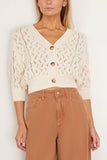 Vanessa Bruno Sweaters Essam Blouse in Ecru Vanessa Bruno Essam Blouse in Ecru