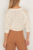 Vanessa Bruno Sweaters Essam Blouse in Ecru Vanessa Bruno Essam Blouse in Ecru