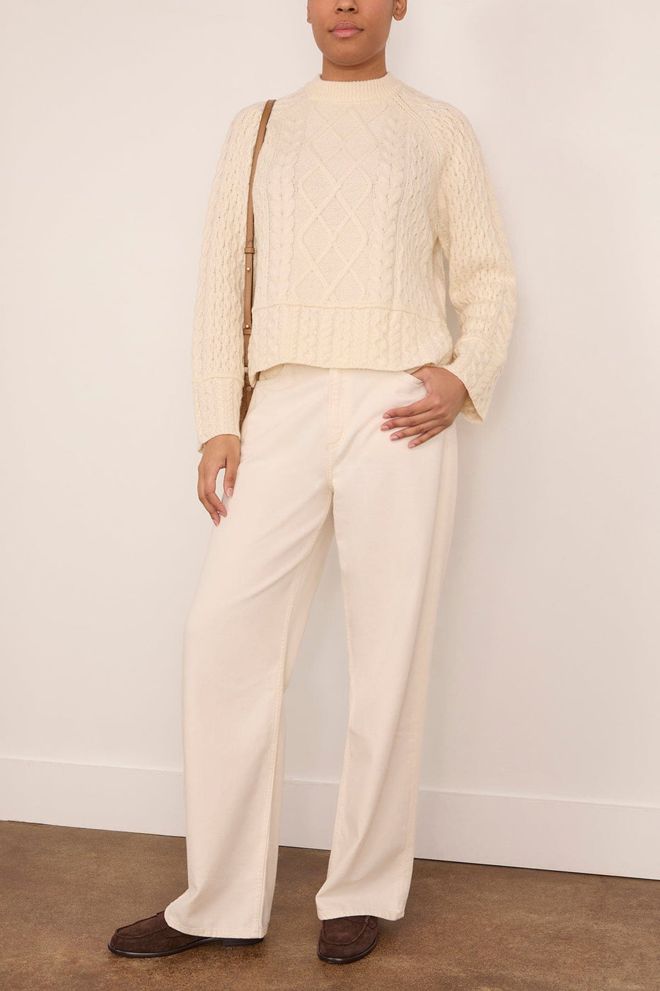 Vanessa Bruno Folk Top in Ecru