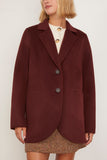Vanessa Bruno Marc Jacket in Lie de Vin/Bordeaux