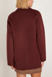 Vanessa Bruno Marc Jacket in Lie de Vin/Bordeaux