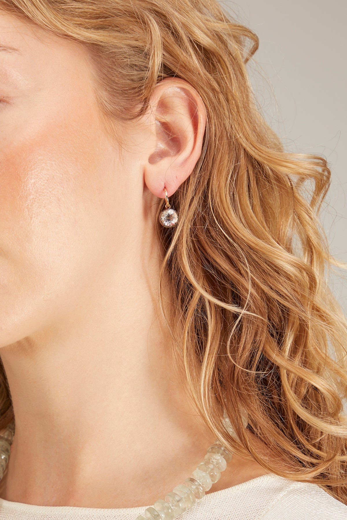 Vintage La Rose Earrings Topaz Drop Earrings in 14k Yellow Gold Vintage La Rose Topaz Drop Earrings in 14k Yellow Gold