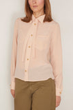WE-AR4 Academy Blouse in Pale Blush