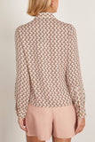 WE-AR4 Academy Blouse ll in Blush Multi