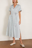 WE-AR4 Darla Dress in Green Stripe