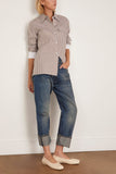 WE-AR4 Haze Shirt in Dark Sand Stripe