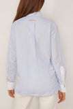 WE-AR4 Haze Shirt in Pale Blue Stripe