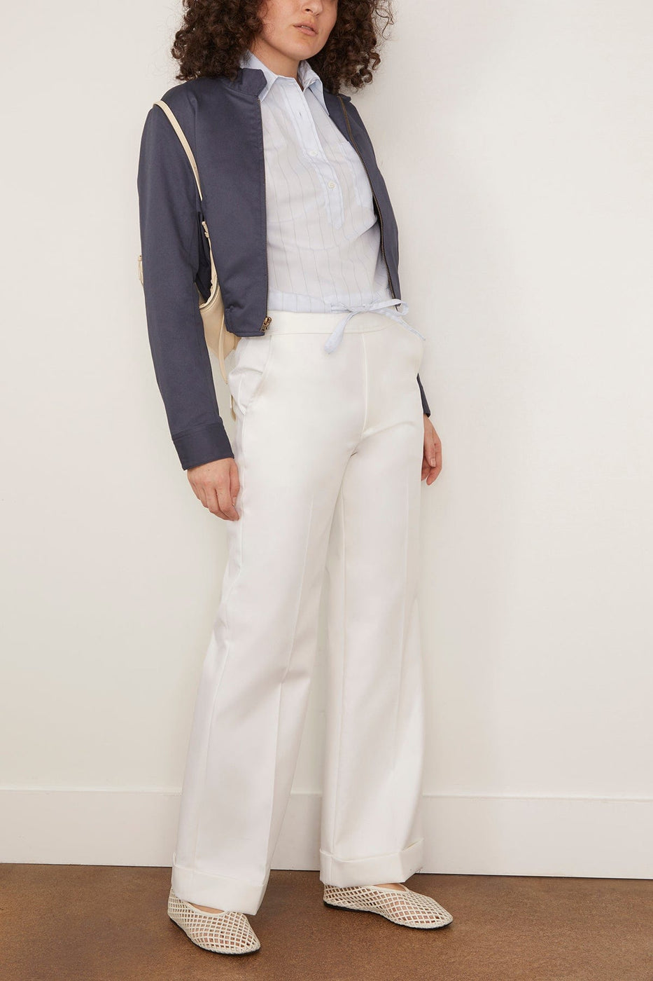 WE-AR4 Parker Pant in White