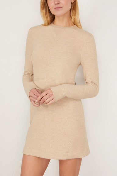 Proenza Schouler White Label Dresses Apollo Knit Dress in Oatmeal Melange Apollo Knit Dress in Oatmeal Melange