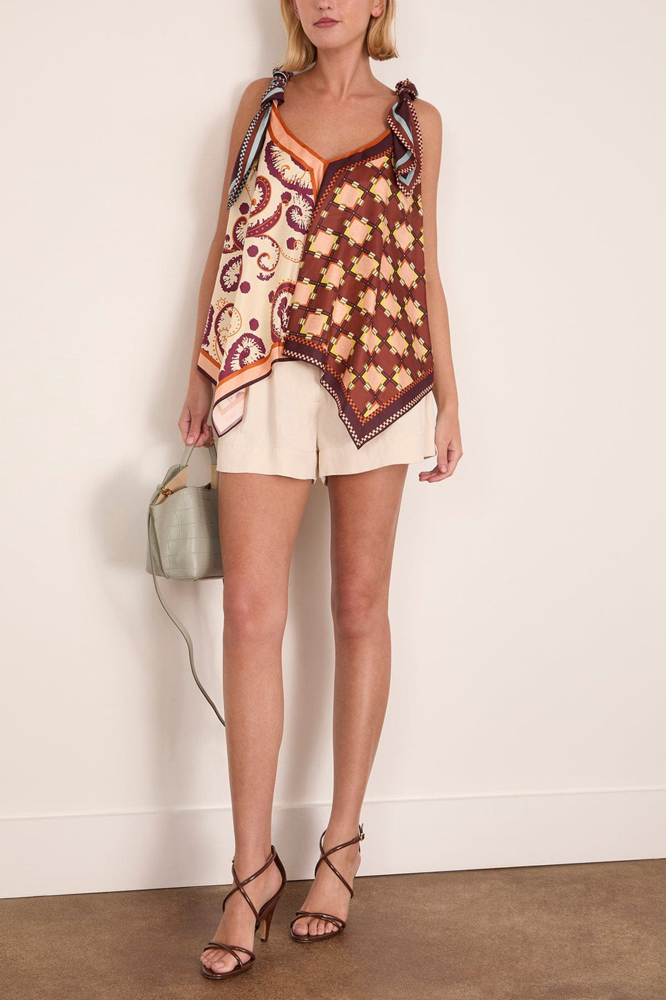 Alemais Wilson Silk Top in Multi