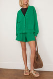 Xirena Sweaters Benny Cardigan in Grass Green Xirena Benny Cardigan in Grass Green