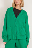Xirena Sweaters Benny Cardigan in Grass Green Xirena Benny Cardigan in Grass Green