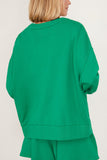 Xirena Sweaters Benny Cardigan in Grass Green Xirena Benny Cardigan in Grass Green