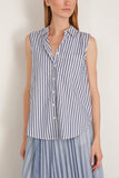 Xirena Brooks Shirt in Mediterranean