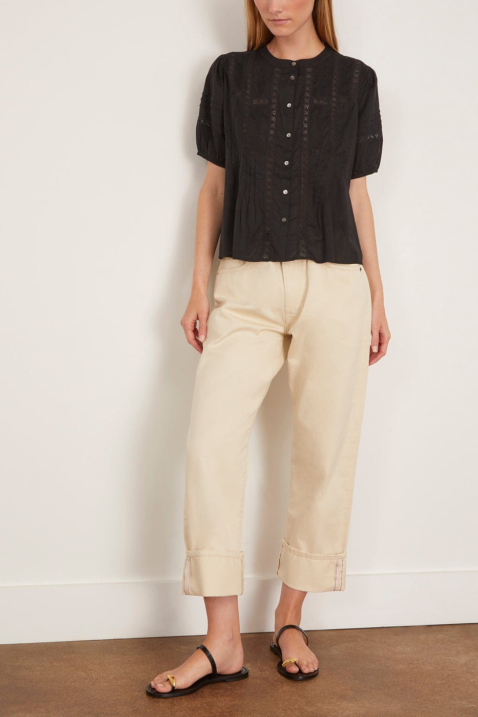 Xirena Claudia Shirt in Black