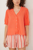 Xirena Jenna Shirt in Sugar Poppy