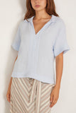 Xirena Reign Top in Blue Mist