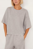 Xirena Sweatshirts Romeo Sweatshirt in Heather Grey Romeo Sweatshirt in Heather Grey